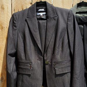 Calvin Klein - Blazer & skirt (stretch) suit